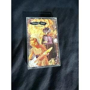 Green Day Insomniac - Blue Cassette Tape Vintage 1995 Reprise Records Punk Rock